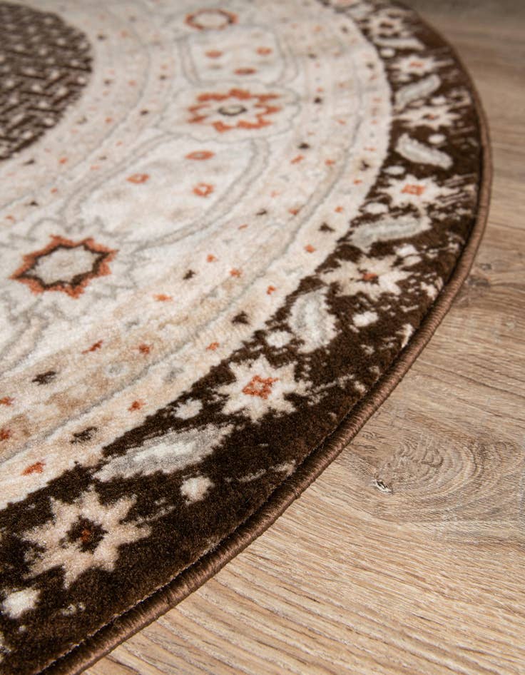 Detail image of  5' 3 x 5' 3 Charlotte Round Rug