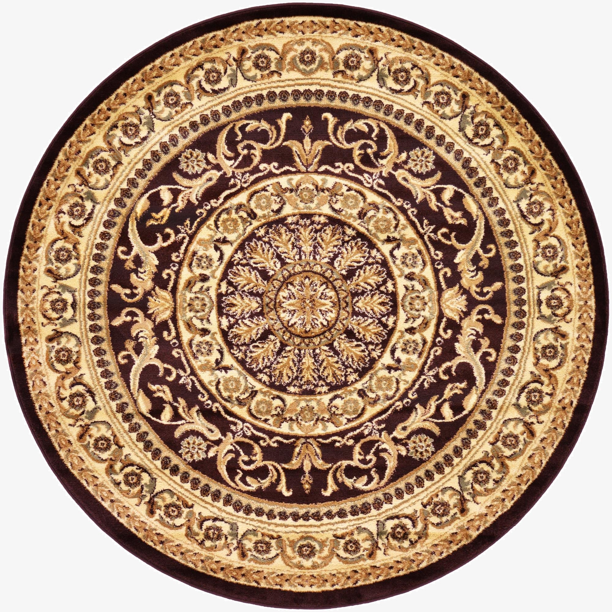  6' x 6' Chateau Round Rug