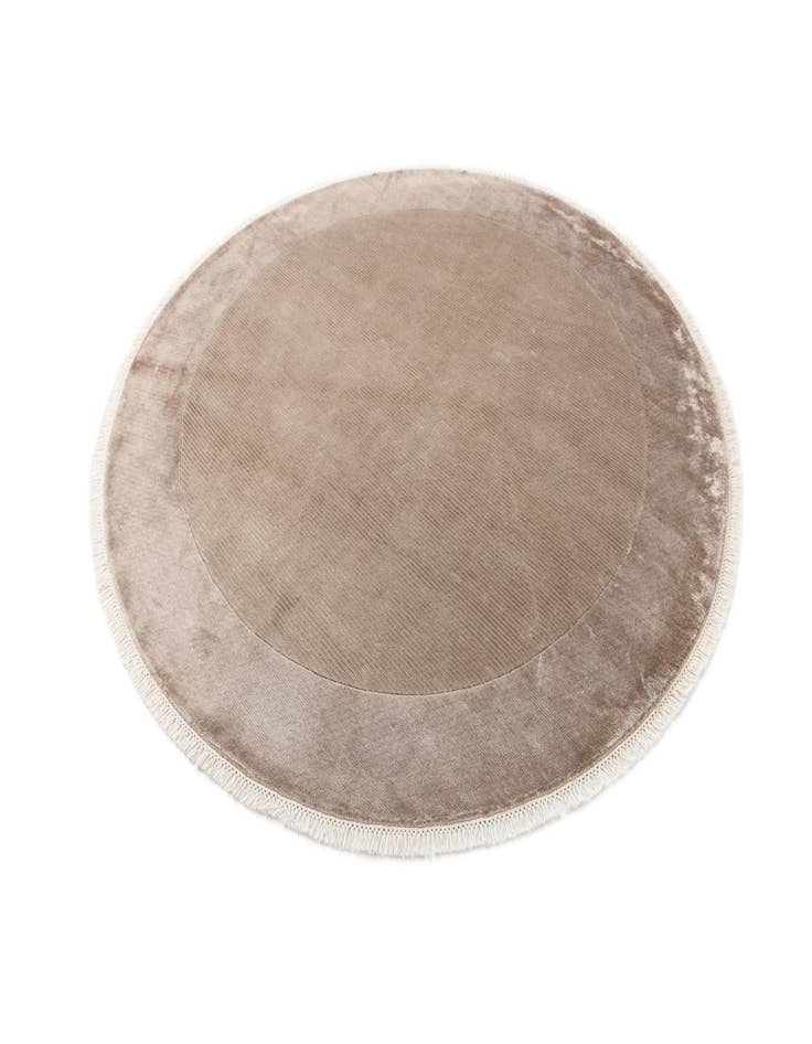 Detail image of  6' 6 x 6' 6  Hand Knotted Darya Wool Round Rug