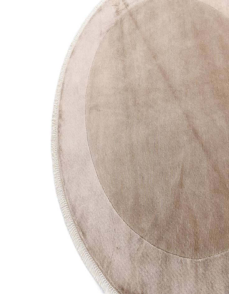 Detail image of  6' 6 x 6' 6  Hand Knotted Darya Wool Round Rug