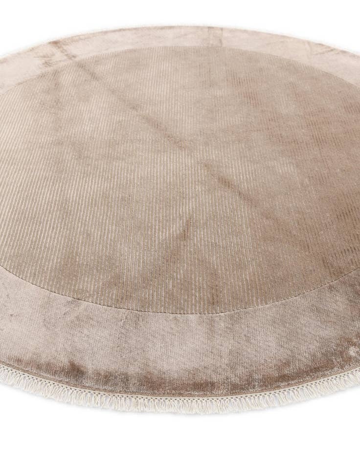 Detail image of  6' 6 x 6' 6  Hand Knotted Darya Wool Round Rug