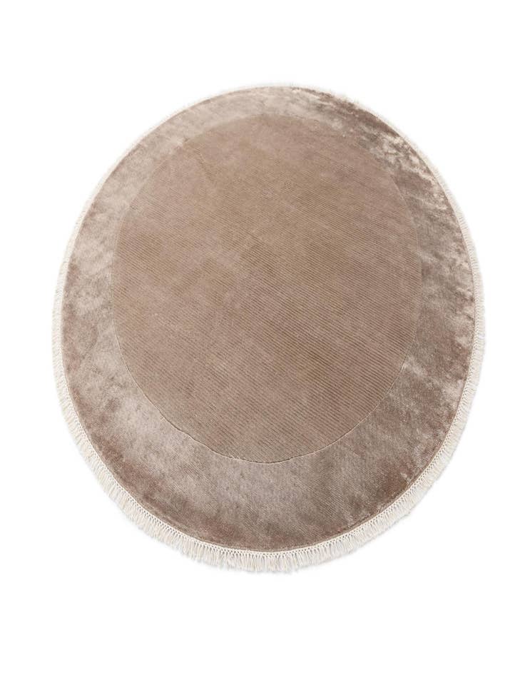 Detail image of  6' 6 x 6' 6  Hand Knotted Darya Wool Round Rug