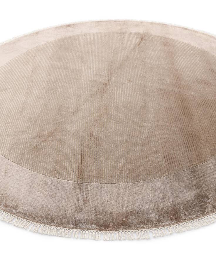 Detail image of  6' 6 x 6' 6  Hand Knotted Darya Wool Round Rug