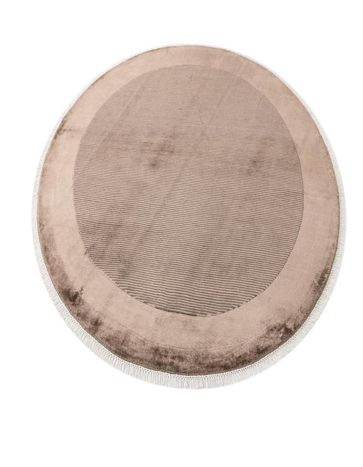 Detail image of  6' 5 x 6' 5  Hand Knotted Darya Wool Round Rug