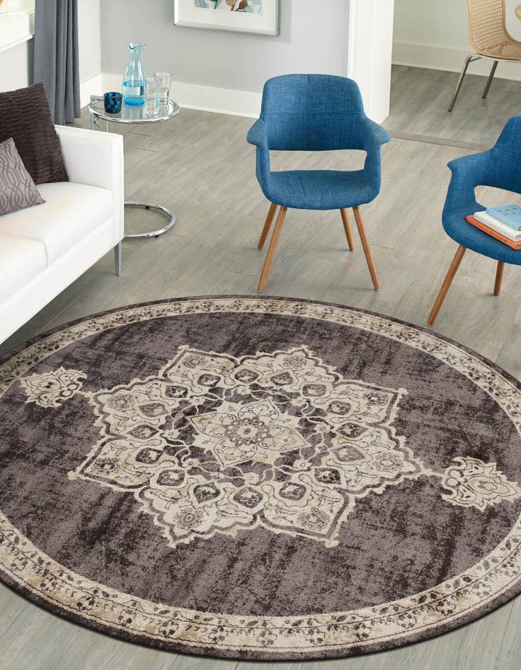 Detail image of 8' x 8' Eden Round Rug