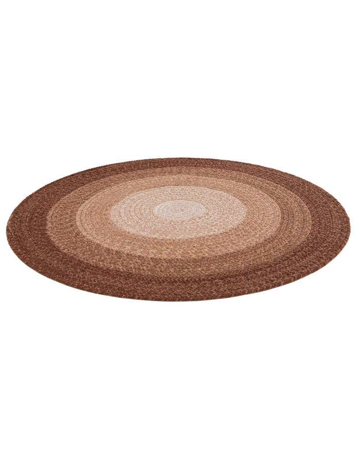 Detail image of  3' 1 x 3' 1  Hand Hand Braided Wool Round Rug