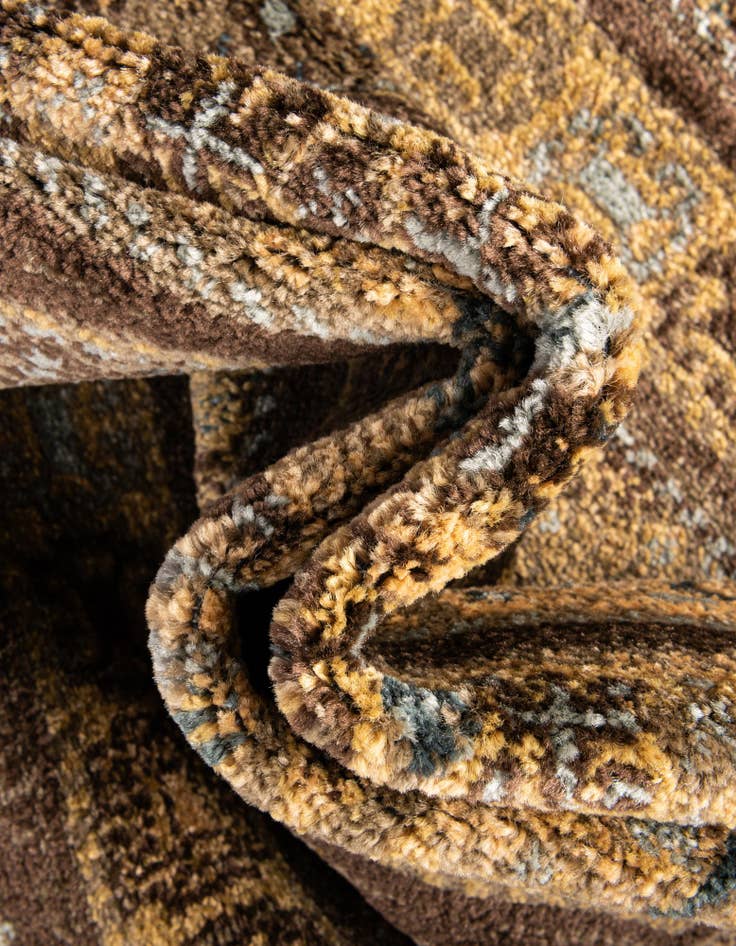 Detail image of  6' x 6' Kashkuli Gabbeh Round Rug