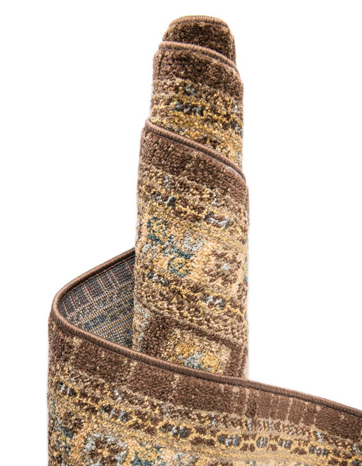 Detail image of  6' x 6' Kashkuli Gabbeh Round Rug