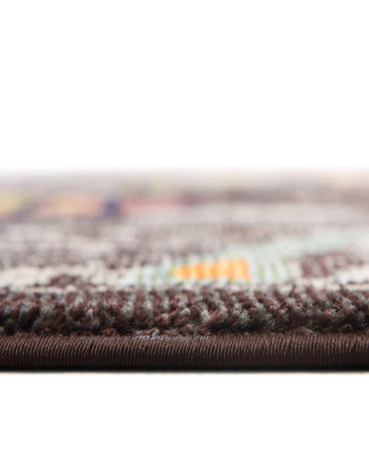 Detail image of  6' x 6'  Washable Mesa Round Rug