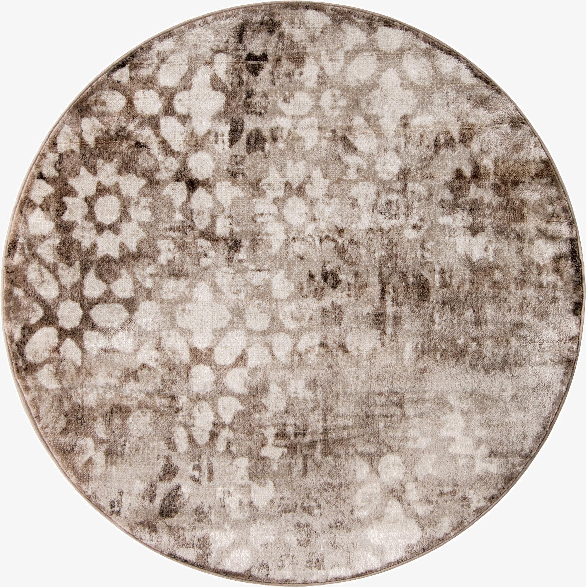  5' 3 x 5' 3 Monte Carlo Round Rug