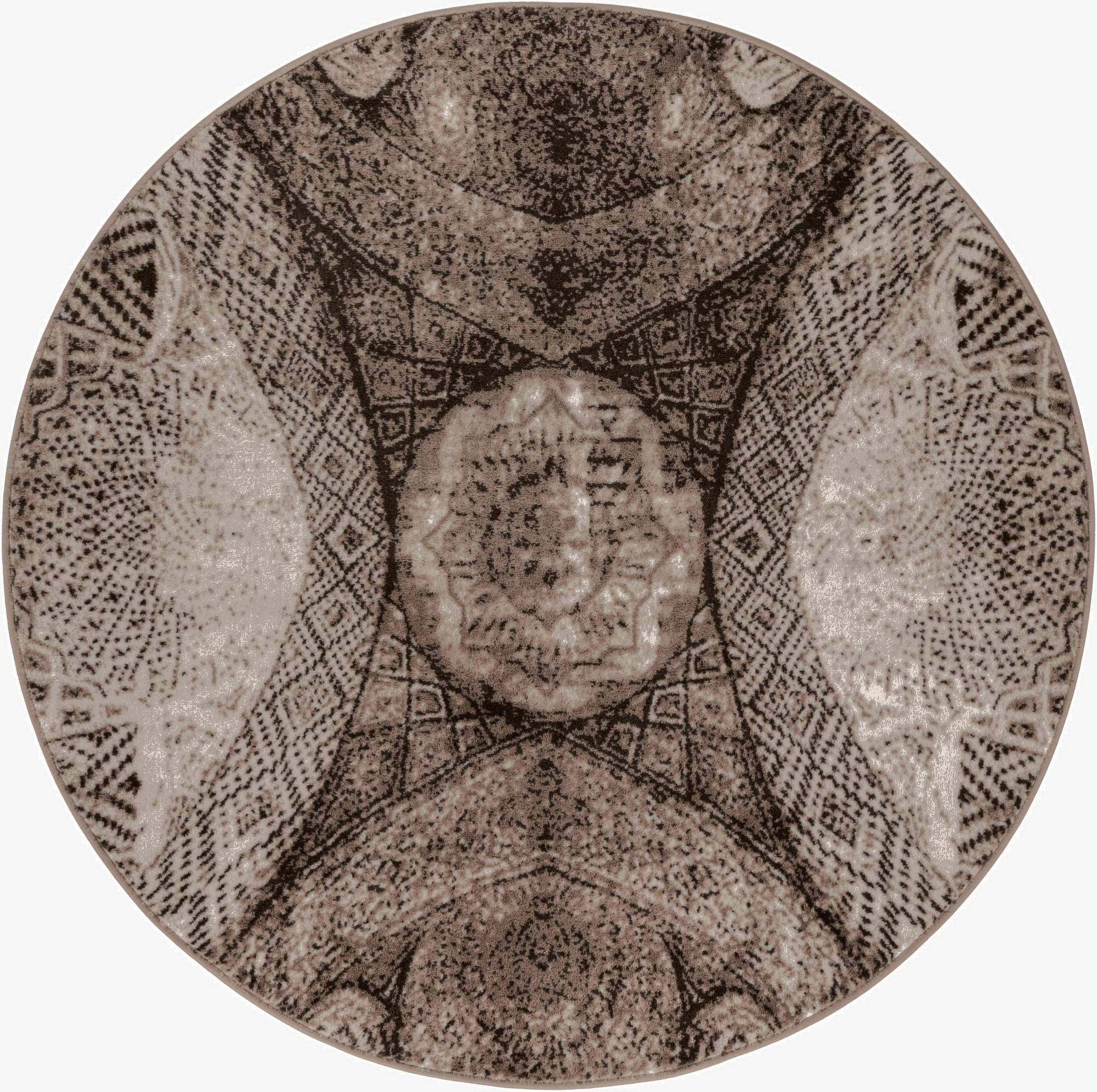  5' 3 x 5' 3 Monte Carlo Round Rug