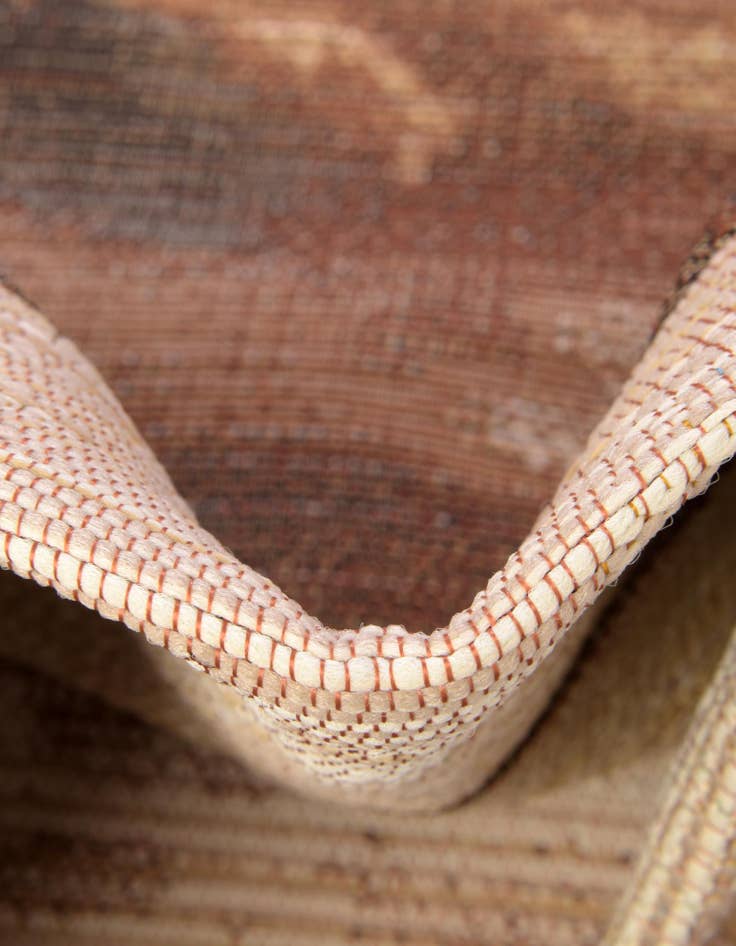 Detail image of  8' x 8'  Washable Modern Indoor / Outdoor Round Rug