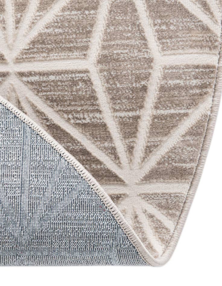 Detail image of Jill Zarin 5' 3 x 5' 3 Uptown Fifth Avenue Round Rug