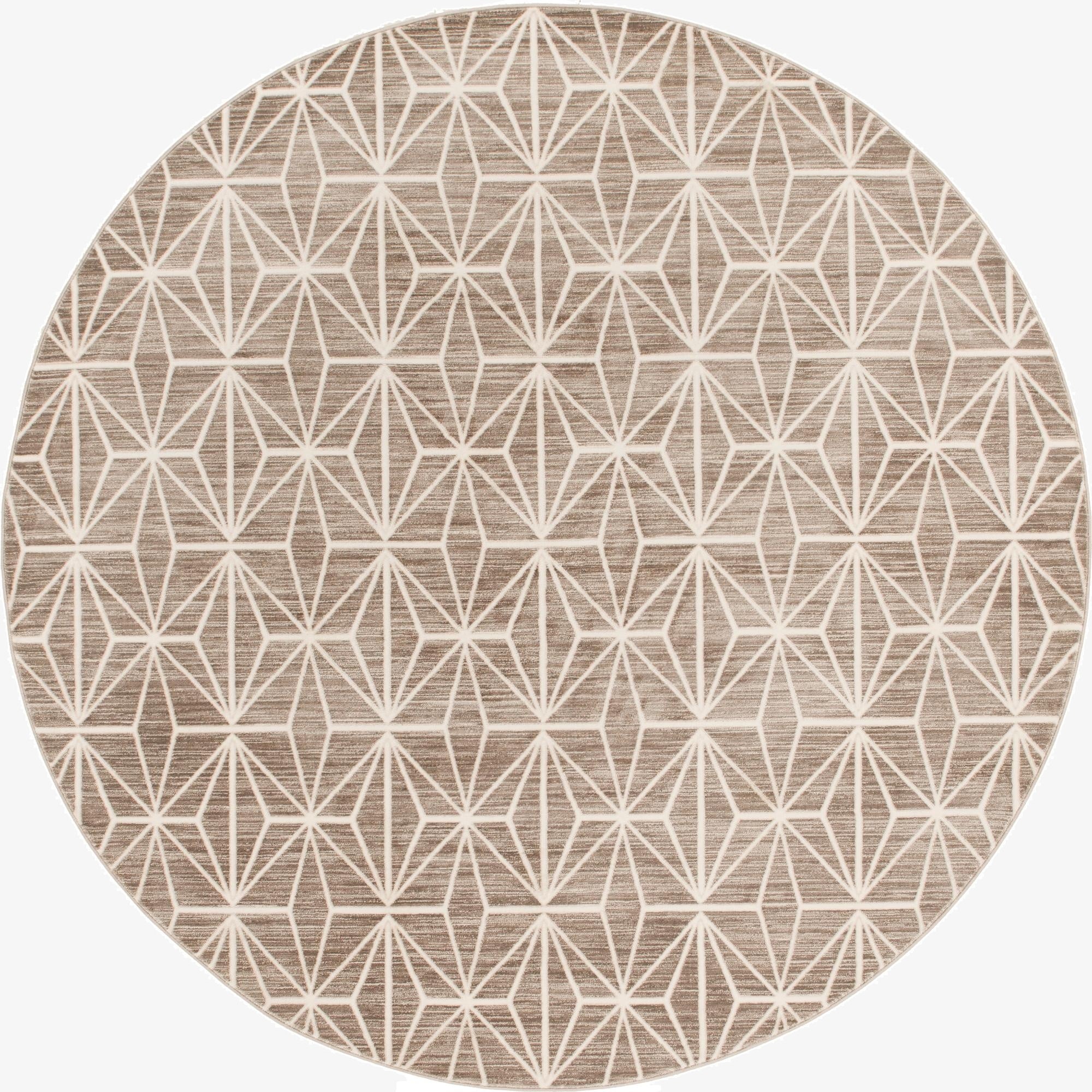 Jill Zarin 8' x 8' Uptown Fifth Avenue Round Rug