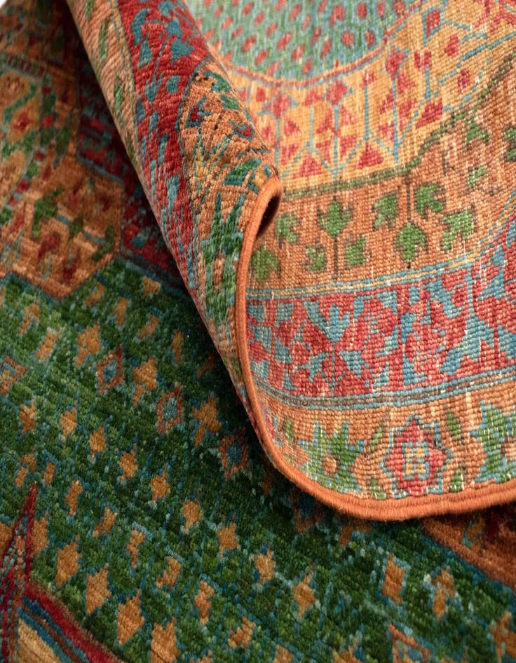 Detail image of  2' 6 x 10' 6 Amina Wool Runner Rug