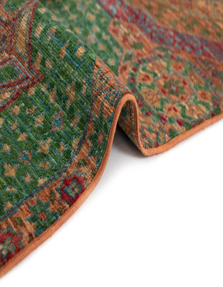 Detail image of  2' 6 x 10' 6 Amina Wool Runner Rug