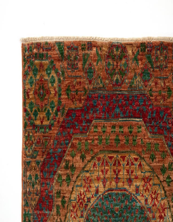 Detail image of  2' 6 x 10' 6 Amina Wool Runner Rug