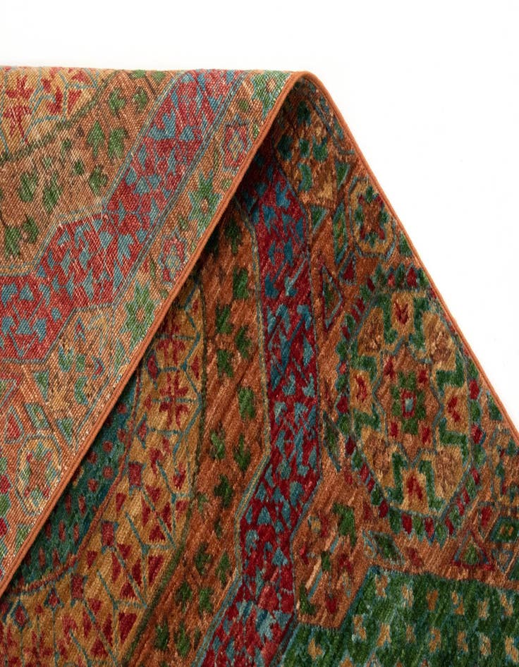 Detail image of  2' 6 x 10' 6 Amina Wool Runner Rug