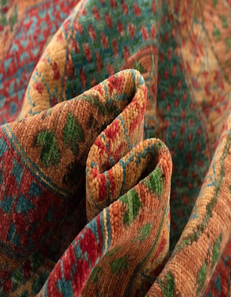 Detail image of  2' 6 x 10' 6 Amina Wool Runner Rug