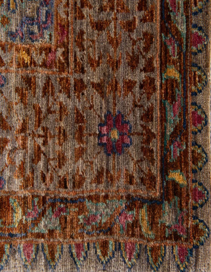 Detail image of  2' 7 x 12' 10 Amina Wool Runner Rug