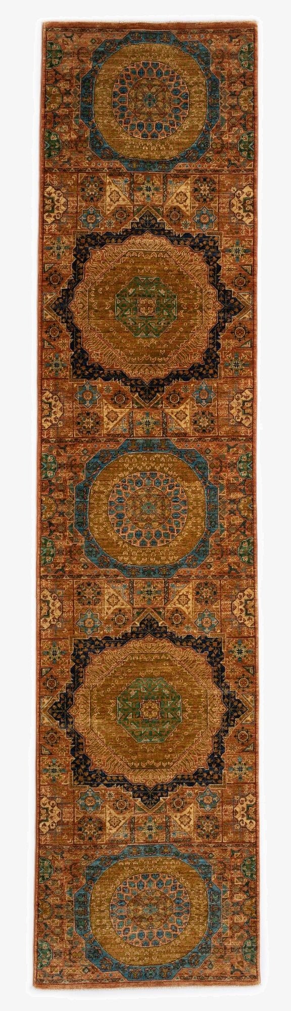  2' 7 x 11' 4 Amina Wool Runner Rug