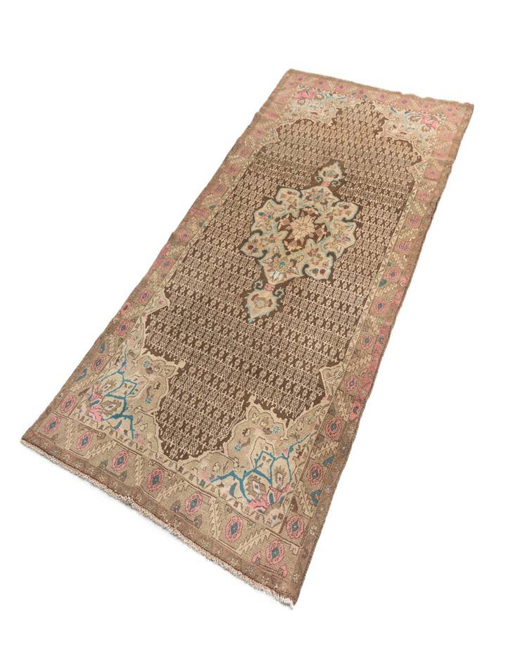 Detail image of  4' 9 x 11' 6 Arak Wool Runner Rug