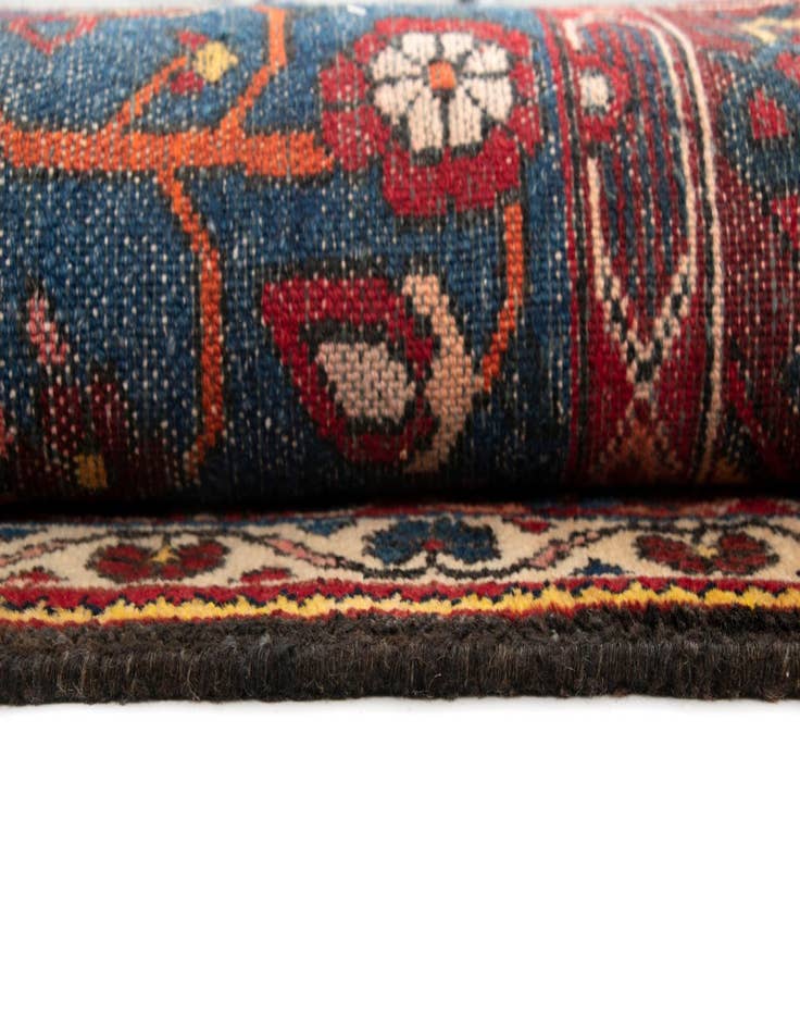 Detail image of  5' 3 x 10' 10  Hand Knotted Bachtiar Persian Wool Runner Rug