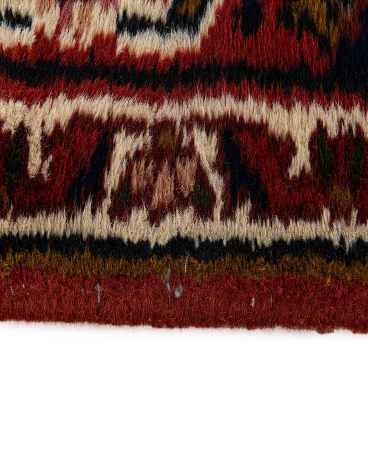 Detail image of  3' x 11' 8  Hand Knotted Bakhtiar Oriental Wool Runner Rug