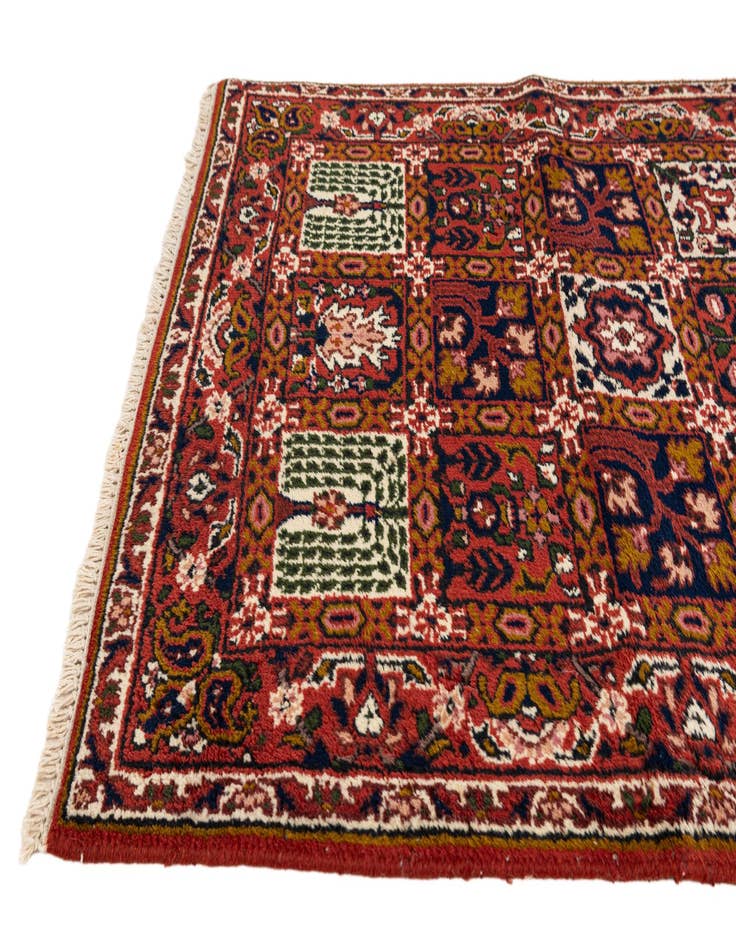 Detail image of  3' x 11' 8  Hand Knotted Bakhtiar Oriental Wool Runner Rug