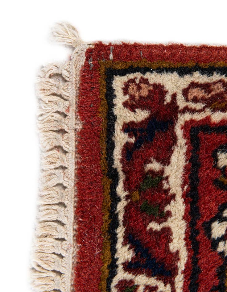 Detail image of  3' x 11' 8  Hand Knotted Bakhtiar Oriental Wool Runner Rug