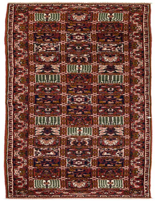 Primary image  3' x 11' 8  Hand Knotted Bakhtiar Oriental Wool Runner Rug