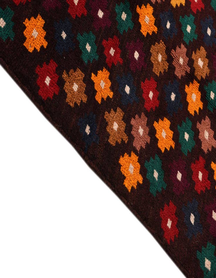 Detail image of  2' 9 x 9' 10  Hand Knotted Balouch Wool Runner Rug