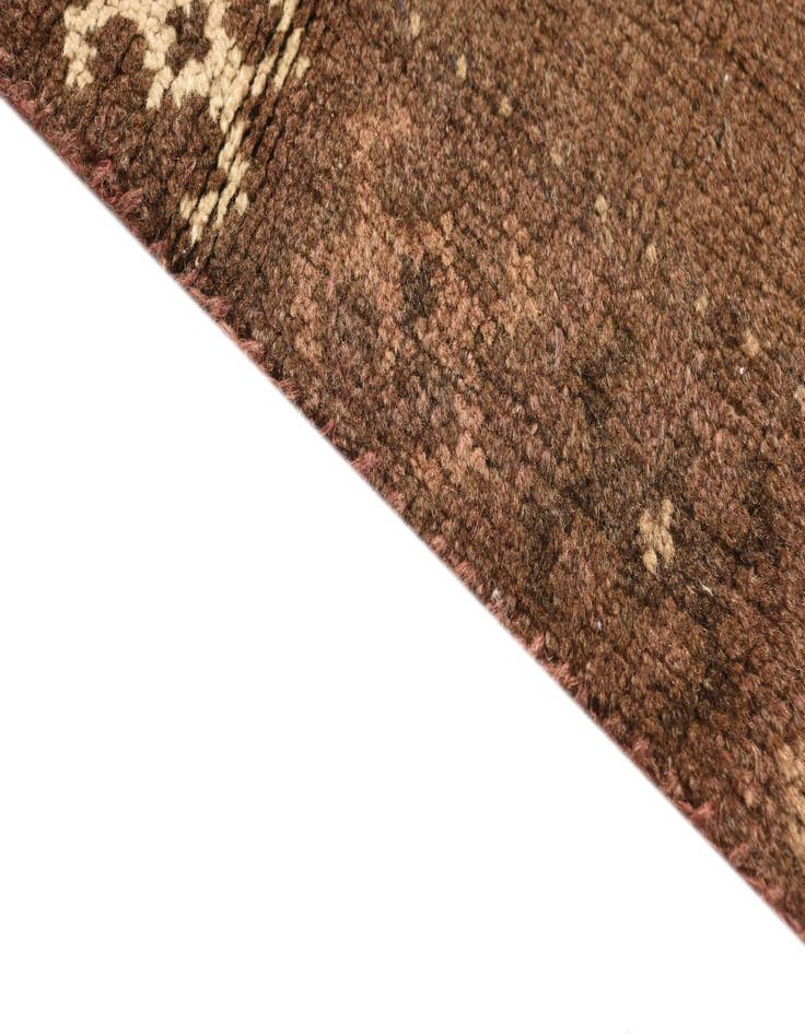 Detail image of  3' 9 x 7' 4  Hand Knotted Balouch Persian Wool Runner Rug