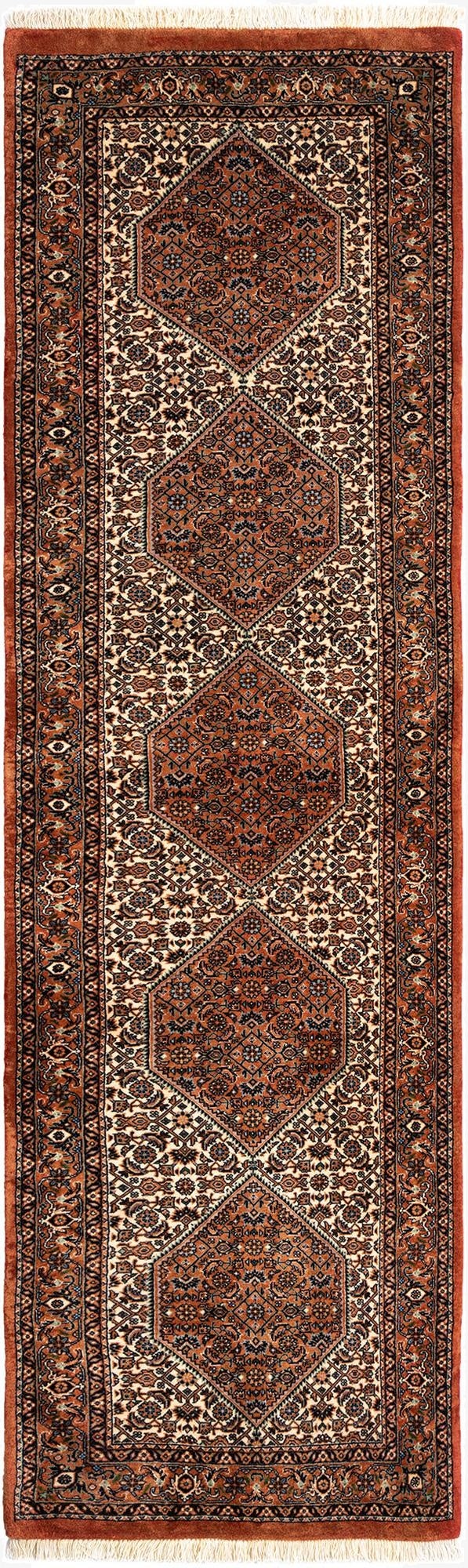  2' 4 x 7' 11 Bidjar Wool Runner Rug