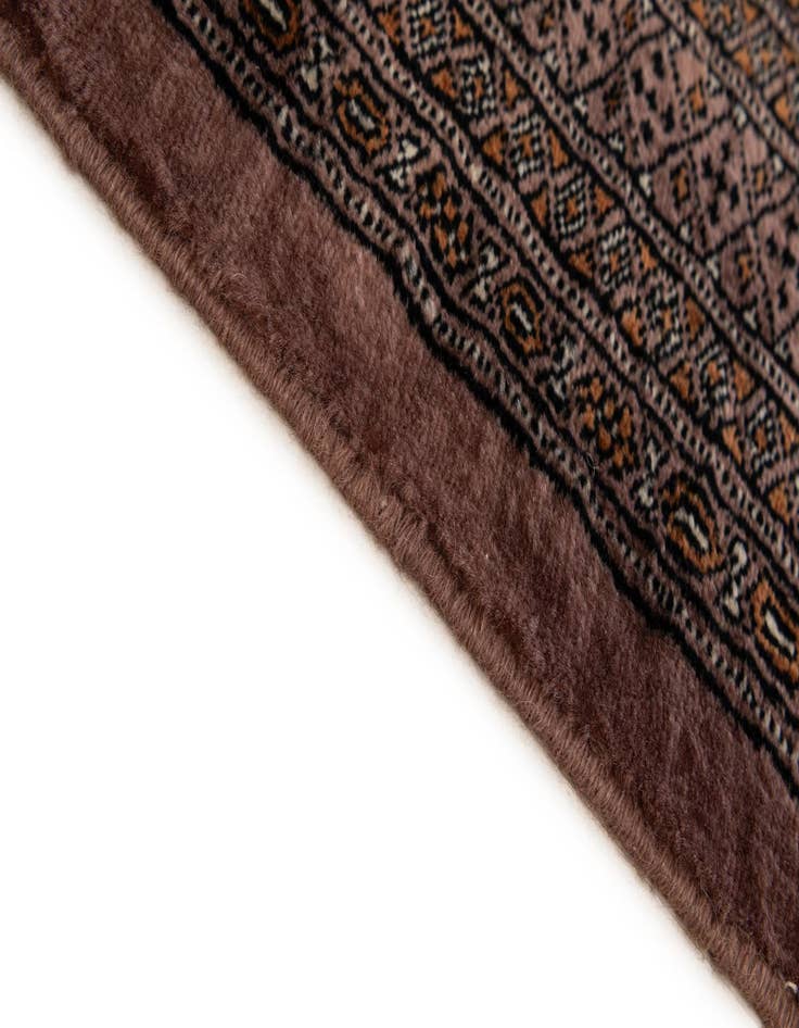 Detail image of  2' 7 x 11' 9  Hand Knotted Bokhara Oriental Wool Runner Rug