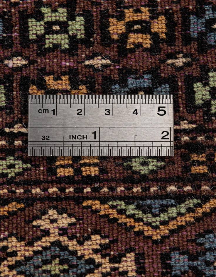 Detail image of  2' 6 x 11' 10  Hand Knotted Bokhara Wool Runner Rug