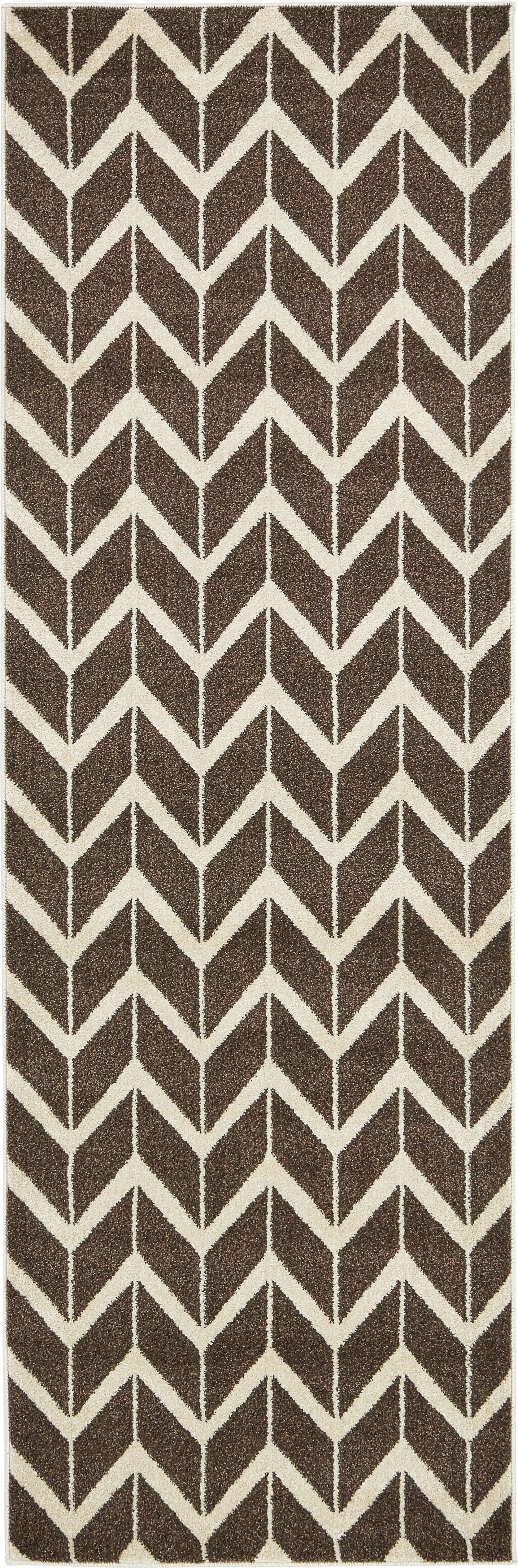  2' 7 x 8' Chevron Runner Rug