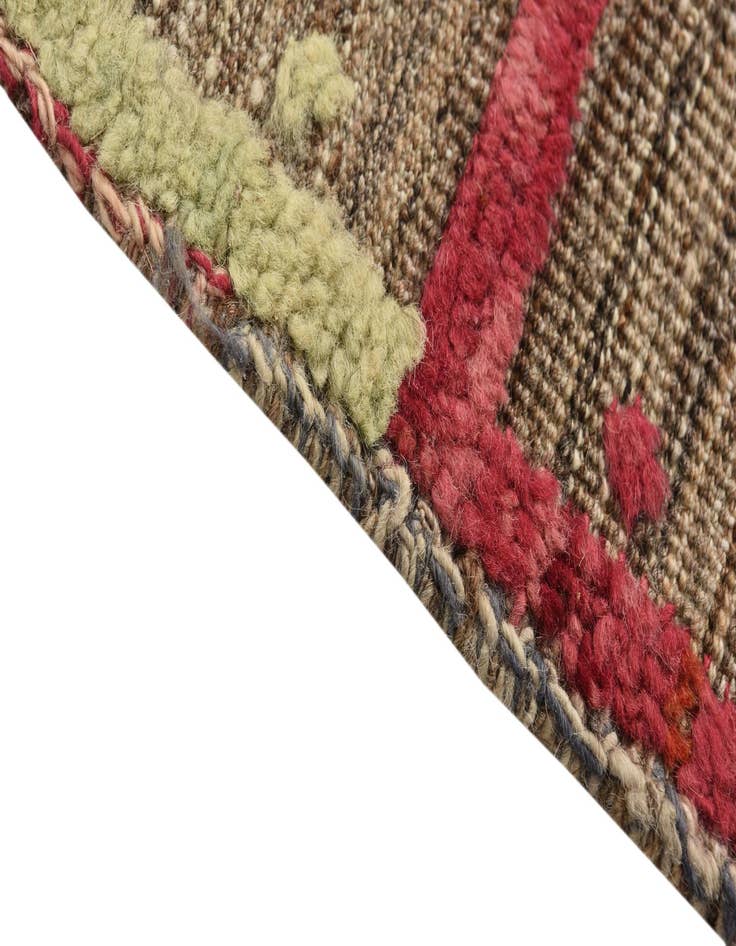 Detail image of  2' 4 x 10'  Hand Knotted Darya Wool Runner Rug