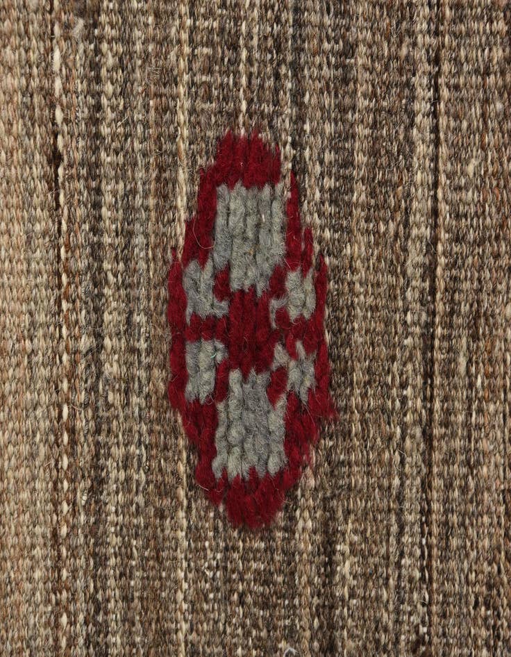 Detail image of  2' 4 x 10'  Hand Knotted Darya Wool Runner Rug