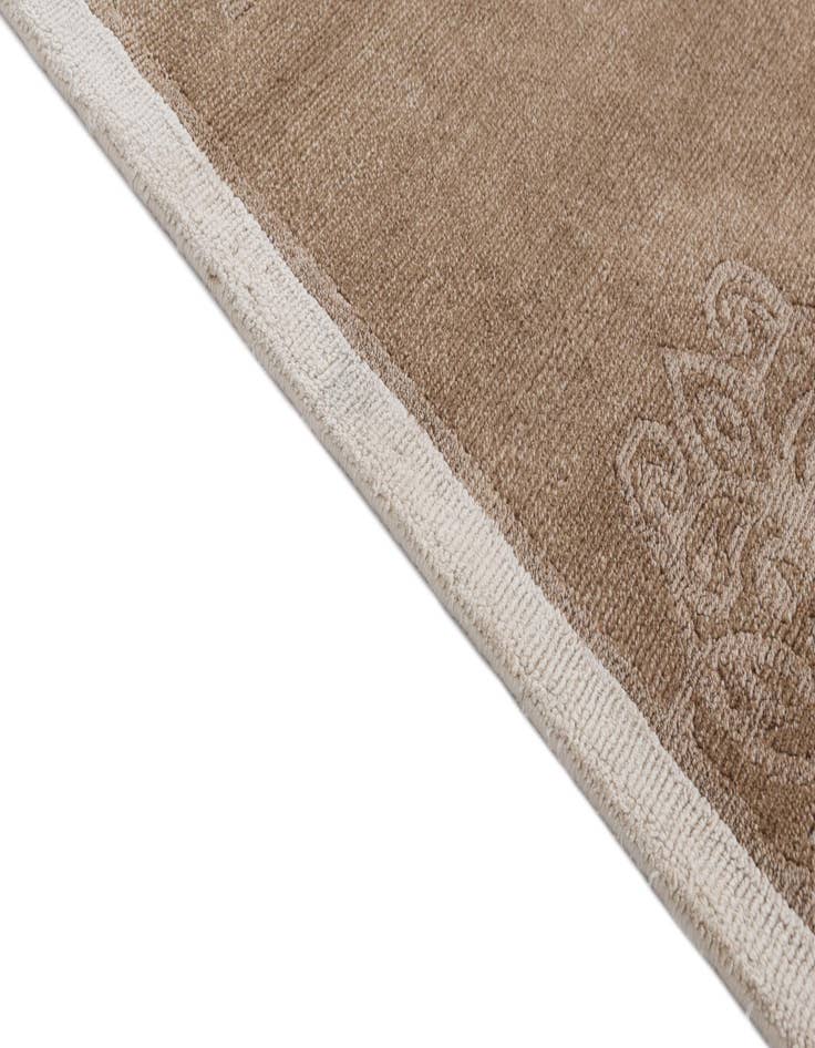 Detail image of  3' x 10' 2  Hand Knotted Darya Wool Runner Rug