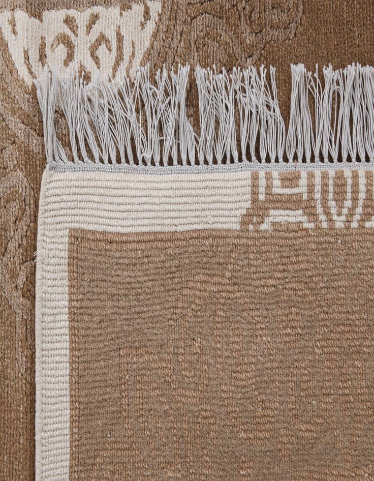Detail image of  3' x 10' 2  Hand Knotted Darya Wool Runner Rug