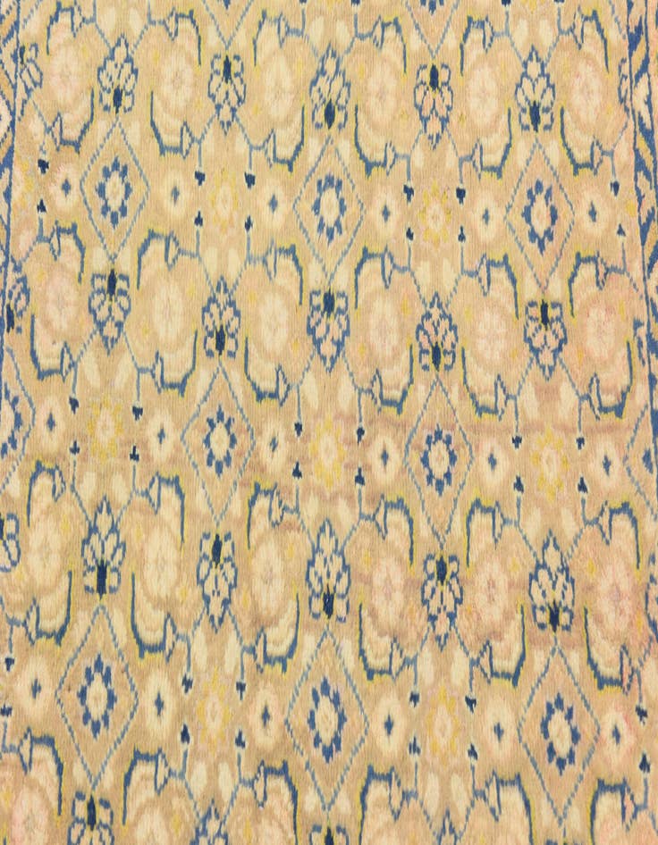 Detail image of  3' 7 x 10' 2  Hand Knotted Farahan Persian Wool Runner Rug