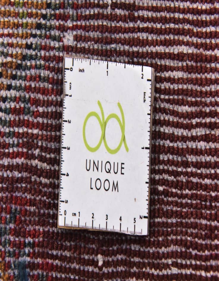 Detail image of  3' 10 x 9' 10  Hand Knotted Farahan Persian Wool Runner Rug