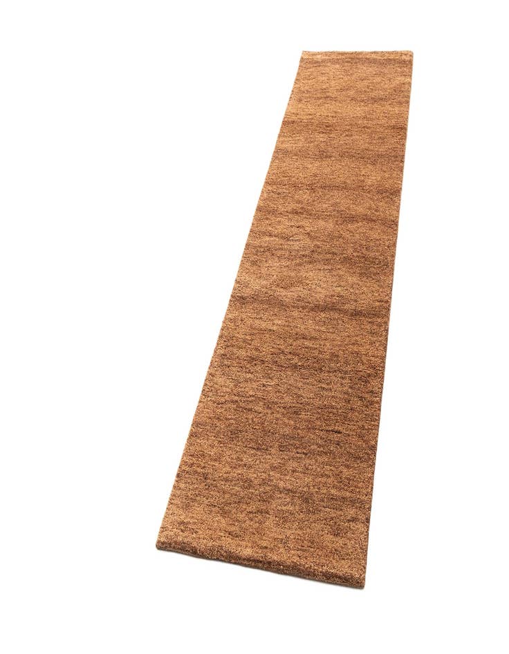 Detail image of  2' 4 x 8' 2  Hand Knotted Gabbeh Wool Runner Rug