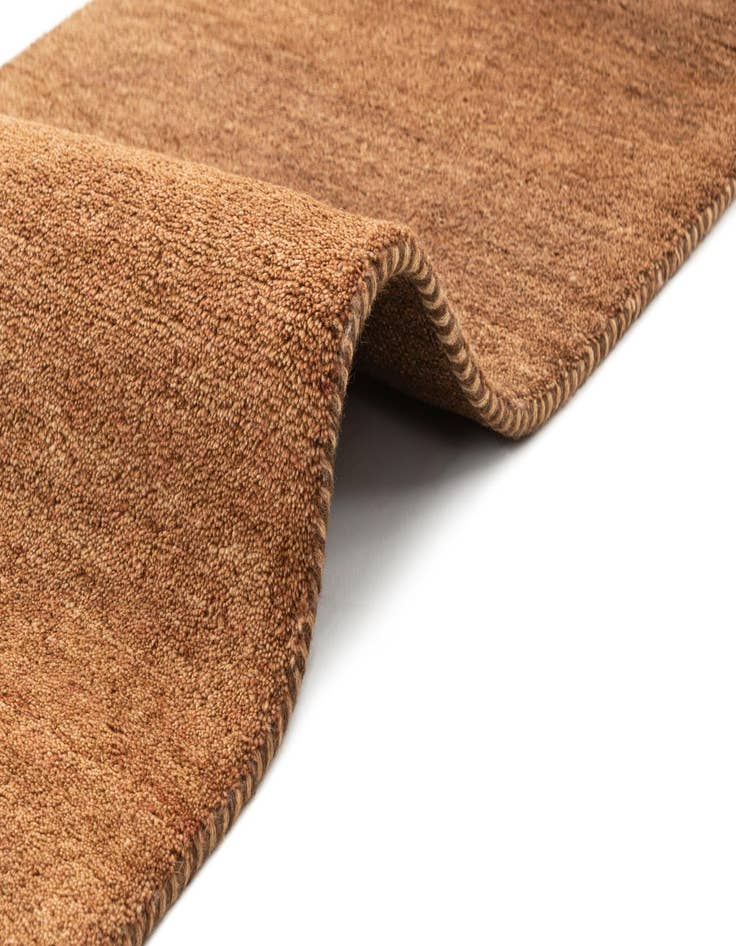 Detail image of  2' 8 x 11'  Hand Knotted Gabbeh Wool Runner Rug