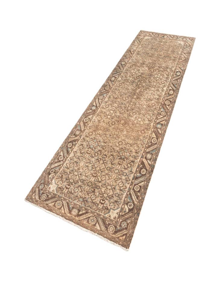 Detail image of  3' 6 x 10' 6 Hamedan Runner Rug