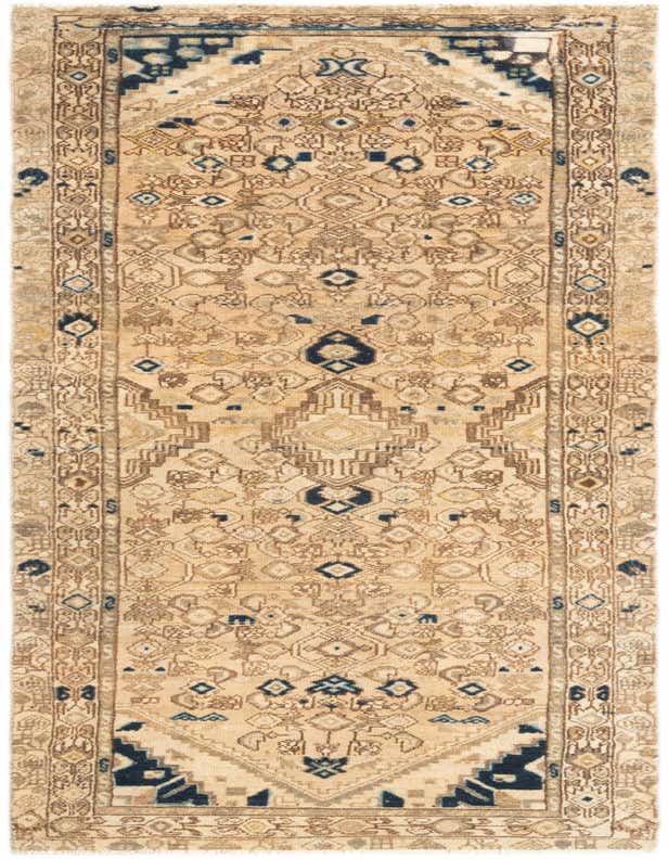 Primary image  3' x 9' 9 Hamedan Runner Rug