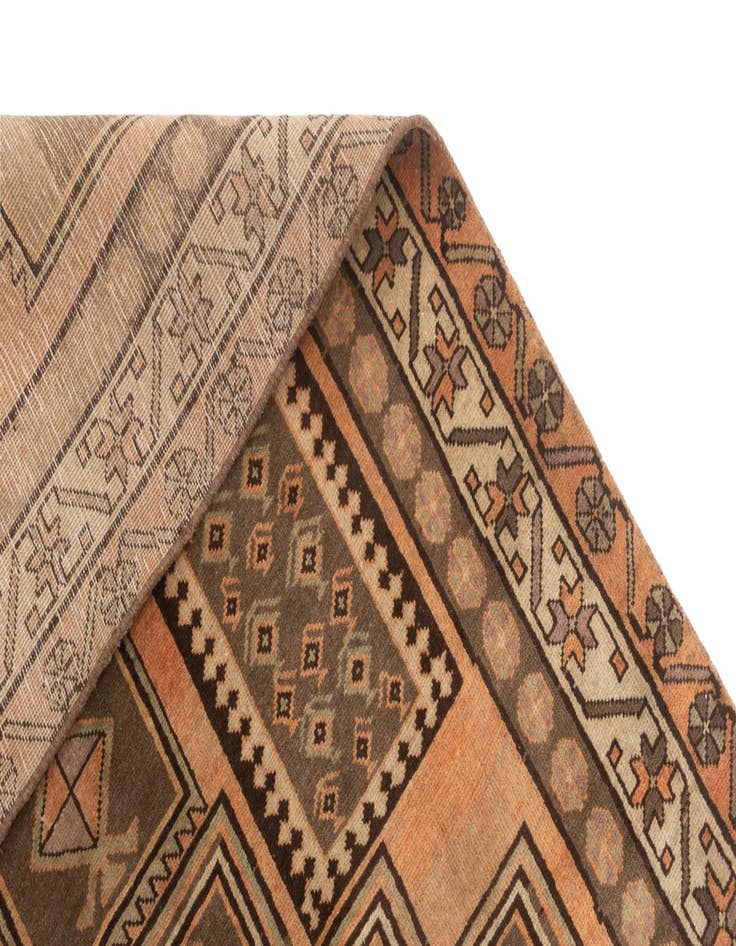 Detail image of  4' 5 x 10' 9 Hamedan Runner Rug