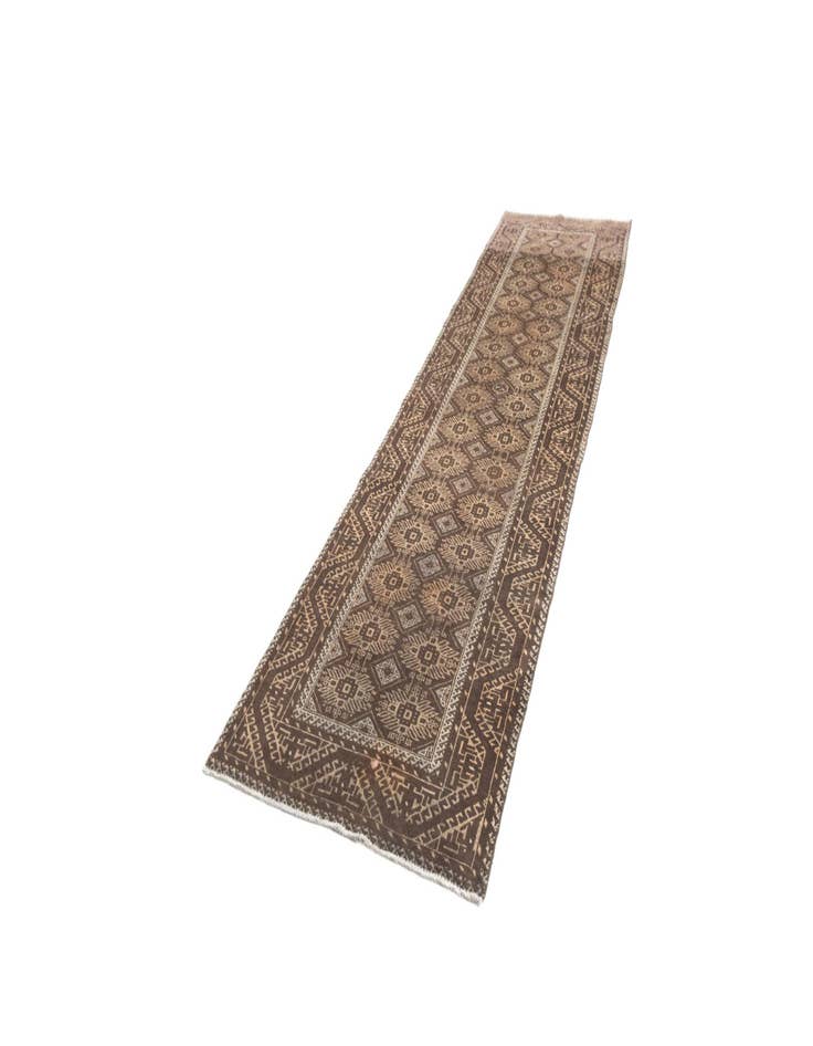 Detail image of  3' 9 x 13' Hamedan Runner Rug