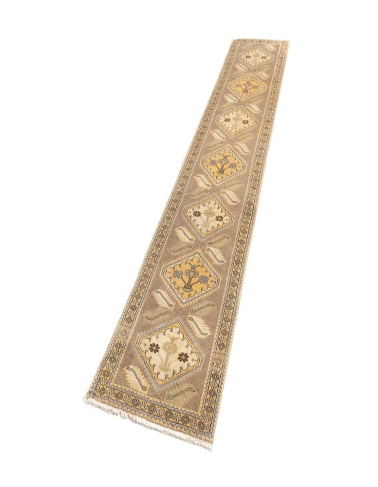 Detail image of  2' 4 x 11' 3 Hamedan Runner Rug